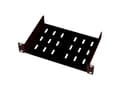 Miniatyrbilde 2 av 3: Lanview by Logon - Rackhylle - skapmonterbar - svart - 1U - 10"