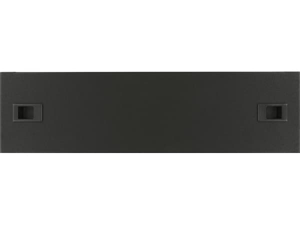 Lanview RAB310BL, Black, Steel, 3U, 19", 482 mm, 15 mm