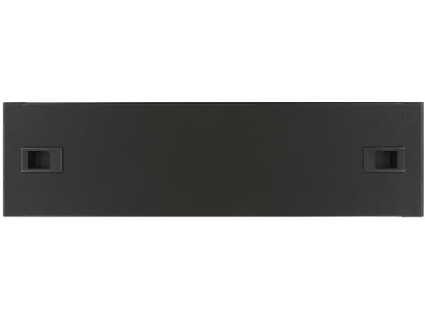 Lanview RAB310BL, Black, Steel, 3U, 19", 482 mm, 15 mm