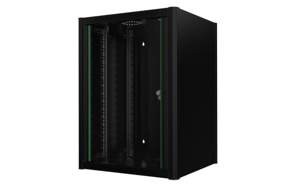 Lanview by Logon - Rack skap - 60 x 56 - veggmonterbar - svart, RAL 9005 - 16U - 19"
