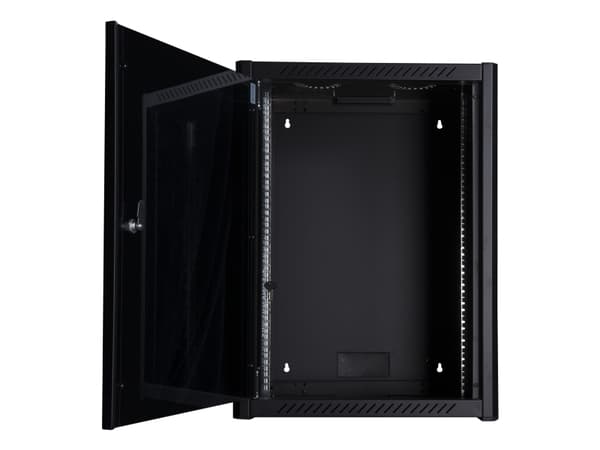 Lanview by Logon - Rack skap - 60 x 56 - veggmonterbar - svart, RAL 9005 - 16U - 19"