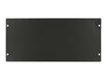 Miniatyrbilde 1 av 3: Lanview by Logon - Tomt panel - rackmonterbar - svart, RAL 9005 - 5U - 19"
