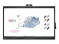 Miniatyrbild 2 av 5: NEC MultiSync WD551 - 55" Diagonal klass LED-bakgrundsbelyst LCD-skärm - digital skyltning - med pekskärm, 3840p kamera och mikrofoner - 4K UHD (2160