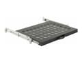 Miniatyrbild 1 av 3: Lanview by Logon - Rack sliding shelf - svart - 1U - 19"