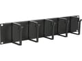 Miniatyrbilde 3 av 3: Lanview by Logon - Rackkabelorganisator - skapmonterbar - svart - 2U - 19"