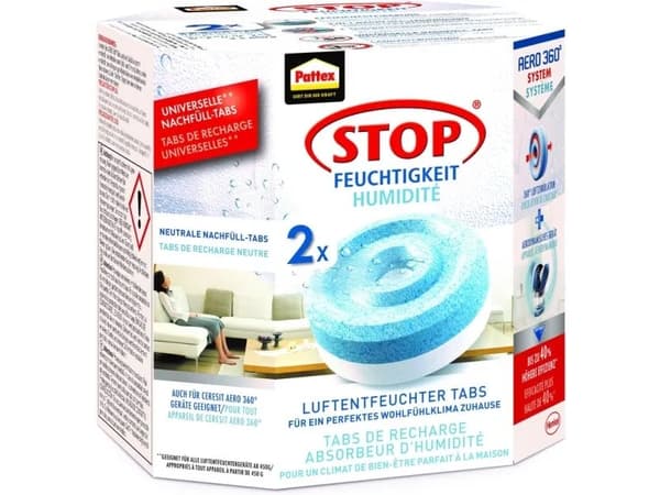 Avfukter Pattex avfukterrefill, 2 x 450g