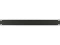 Pikkukuva 3 / 3: Lanview RAB100BL, Black, Steel, 1U, 19", Oval, 482 mm
