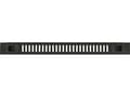 Miniatyrbilde 3 av 3: Lanview by Logon - Rackblankingspanel - snap locking, vented - svart, RAL 9005 - 1U - 19"