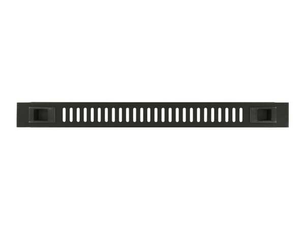 Lanview by Logon - Rackblankingspanel - snap locking, vented - svart, RAL 9005 - 1U - 19"