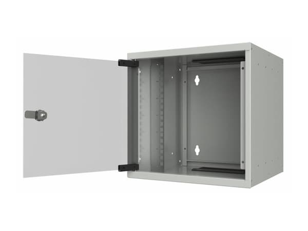 Lanview by Logon SOHO - Rack skåp - 31 x 30 - väggmontering - vit - 9U - 10"