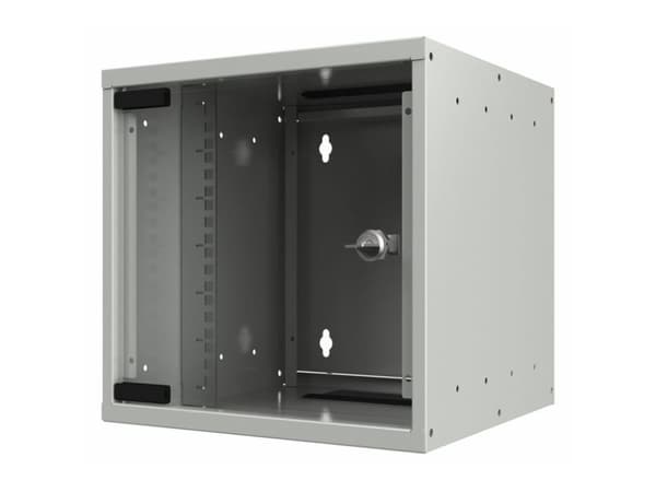 Lanview by Logon SOHO - Rack skåp - 31 x 30 - väggmontering - vit - 9U - 10"
