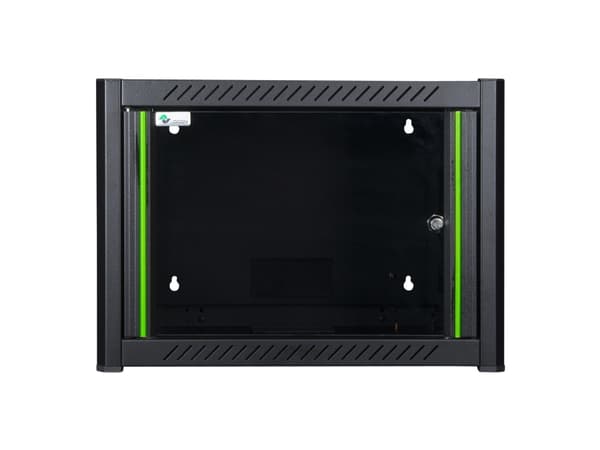 Lanview - Rack skap - 60 x 45 - veggmonterbar - svart, RAL 9005 - 6U - 19"