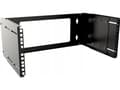 Miniatyrbilde 3 av 3: Lanview by Logon - Rackveggmontering åpen ramme - adjustable depth - svart - 4U - 19"