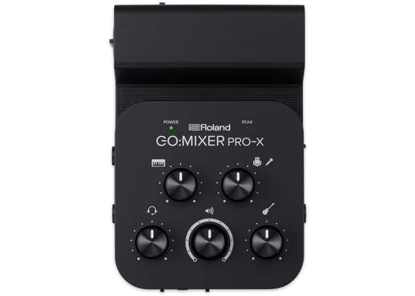 Roland GO:MIXER PX, 11 kanaler, Sort, Hvit