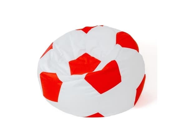 Sako laukkutyyny Ball valko-punainen XXL 140 cm 140 cm