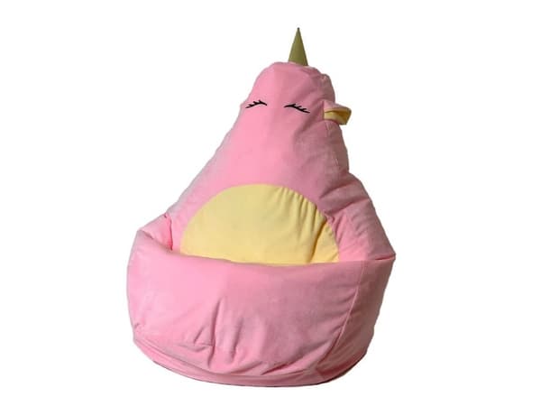 Unicorn pink XXL 140 x 100 cm Sako taske pouffe