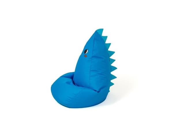 Sako taske puf Dragonek blå L 105 x 80 cm