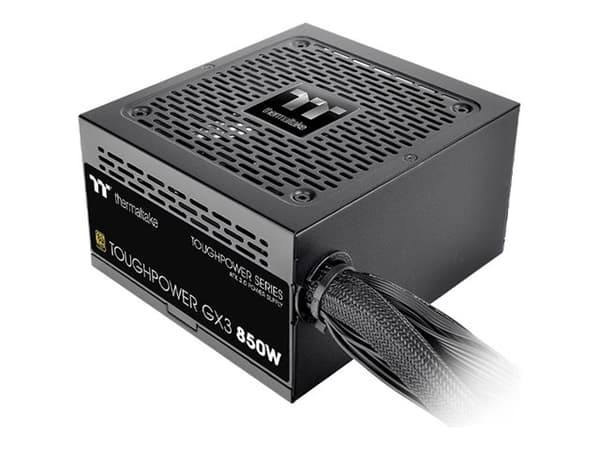 Thermaltake ToughPower GX3 - Bulk - strømforsyning (intern) - ATX12V 3.0/ EPS12V - 80 PLUS Gold - AC 100-240 V - 850 watt - svart