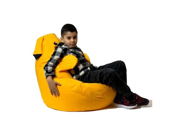 Pikachu gul Sako taske pouffe L 105 x 80 cm