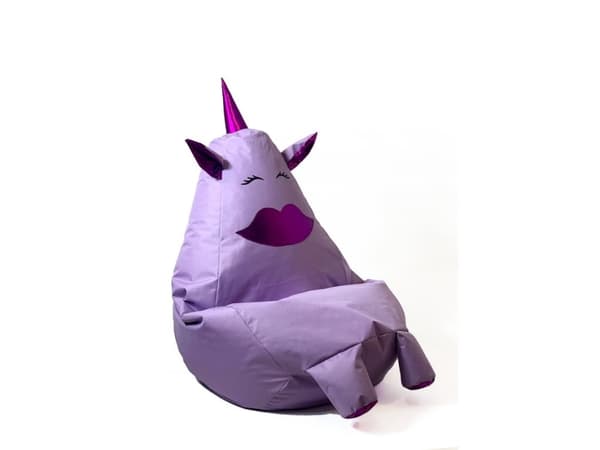 Sako väska kudde Unicorn rosa-ljusrosa L 105 x 80 cm