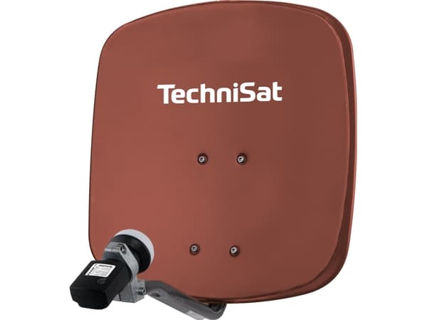 Technisat SAT speil med LNB, 45 cm speil, aluminium, enkelt LNB (1445/8195)