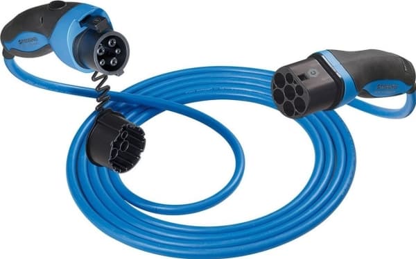 Mennekes laddkabel för bil 36284 7.4kW Typ 2 - Typ 1 32A 1PH 7.5m