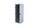 Miniatyrbilde 1 av 4: Triton 19" Delta S rack 22U/600x600, glass grey, Frittstående hylle, 300 kg, 42,5 kg, Grå