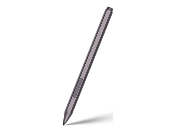 eSTUFF - Aktiv penna - kapacitiv - Bluetooth - grå - för Microsoft Surface Book, Book 2, Go, Laptop, Laptop 2, Laptop 3, Pro 6, Pro 7, Studio 2