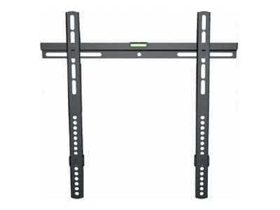 Gembird WM-55F-03 - Monteringssats (väggfäste) - fixerad - för LCD-TV - stål - svart - skärmstorlek: 32"-55" Svart