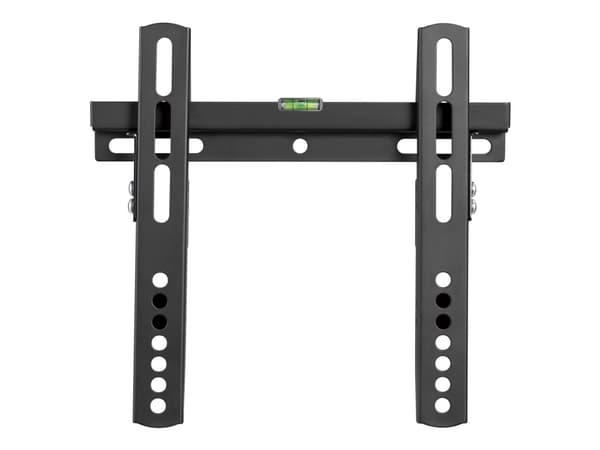 Gembird WM-42F-02 - Monteringssats (väggfäste) - för LCD-display - fast - stål - svart - skärmstorlek: 23"-42" Svart