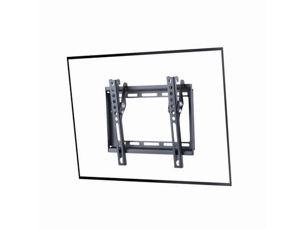 Gembird WM-42T-04 - Monteringssett (veggmontering) - for LCD-TV - tipping - stål, plastikk - svart - skjermstørrelse: 23"-42"
