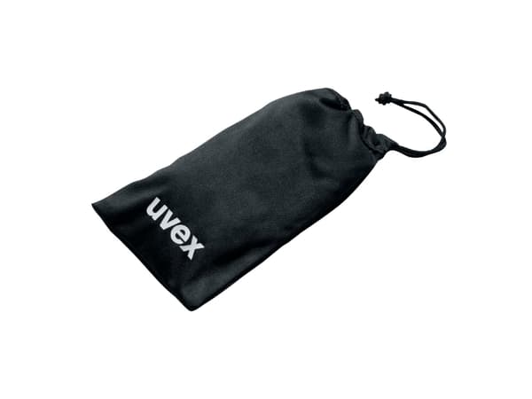 Uvex 9954355, Silmälasikotelo, Musta, Unisex, Kaikki, Polyesteri, Suorakulmainen