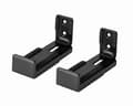 Miniatyrbilde 4 av 5: Gembird WM-SB-01 - Monteringssett (2 braketter) - for soundbar - stål, ABS-plast - svart - veggmonterbar
