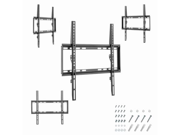 Gembird WM-55F-04 - Monteringssats (väggfäste) - för LCD-TV - full rörelse - stål, plast - skärmstorlek: 32"-55"