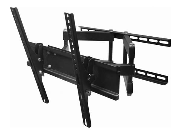 Gembird WM-55T-03 - Monteringssats (väggfäste) - Rotera & Luta - för LCD-TV - stål - skärmstorlek: 26"-55" - monteringsgränssnitt: upp till 400 x 400 Svart