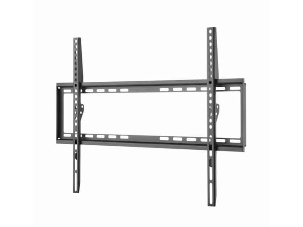 Gembird WM-70F-03 - Monteringssett (veggmontering) - for LCD-TV - fast - stål - svart - skjermstørrelse: 37"-70"