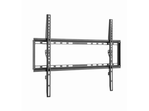 Gembird WM-70F-03 - Monteringssett (veggmontering) - for LCD-TV - fast - stål - svart - skjermstørrelse: 37"-70"
