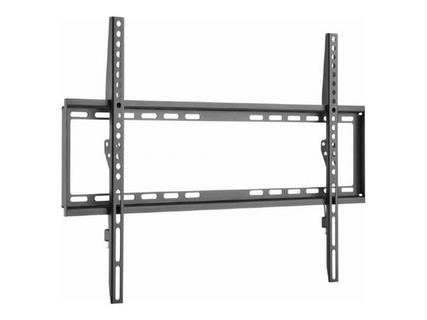 Gembird WM-70F-03 - Monteringssett (veggmontering) - for LCD-TV - fast - stål - svart - skjermstørrelse: 37"-70" Sort