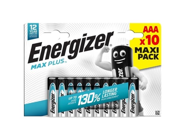 ENERGIZER MAXPLUS AAA PARISTOT 10KPL