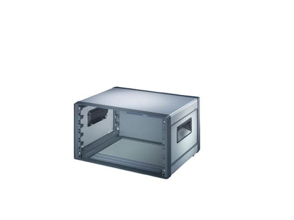 Schroff 10225-615, Metallisk, Stål, 6U, 520 mm, 400 mm