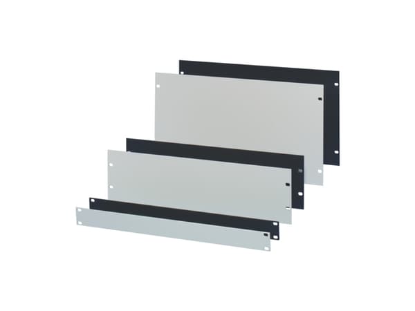 Schroff 30118-307, Frontpanel, Grå, Gjuten aluminium, 8U, 48,3 cm (19"), 3 mm