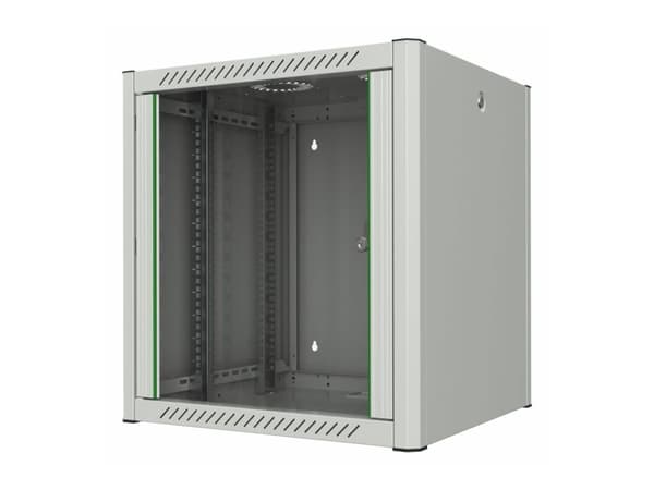 LOGON RWP12U56WH, Seinään asennettava laitekehikko, 12U, Näppäinlukko, 25,6 kg, Valkoinen