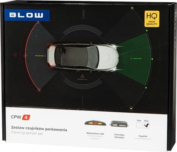 Blow 26-323# Blow cpw4 backströmställare (vit) 22mm