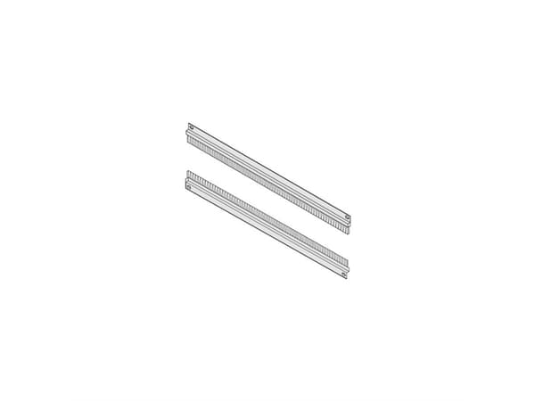 Schroff 60118-437, Kabelkanal, Sølv, Aluminium, 1U, 48,3 cm (19"), 43,6 mm