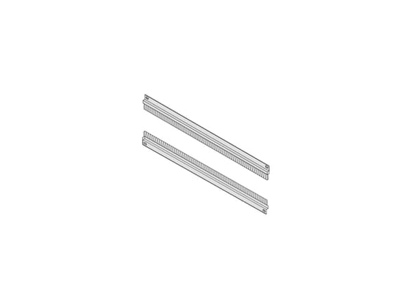 Schroff 60118-437, Kabelkanal, Sølv, Aluminium, 1U, 48,3 cm (19"), 43,6 mm