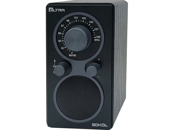 ELTRA Radio Sokol 2 BT musta