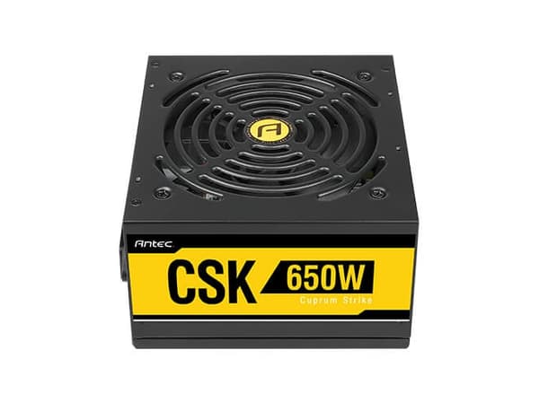 Antec Cuprum Strike CSK650 - Strømforsyning (intern) - 80 PLUS Bronze