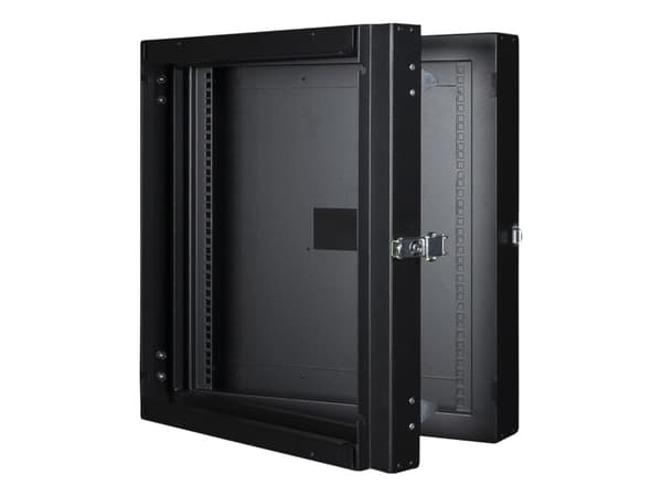 Lanview by Logon - Räkkikaappi kaksiosainen - lajitelma, RAL 9005 - 12U - 19"