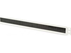 DIGITUS Professional DN-97660 - Styringspanel for rackkabler med børste - lysegrå, RAL 7035 - 1U - 19"