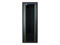 Miniatyrbild 3 av 5: Lanview by Logon - Rack skåp - 600 x 600 mm, data line - fristående - svart, RAL 9005 - 32U - 19"